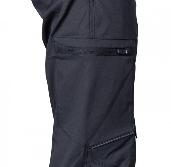 Spodnie robocze Mix&Match, stretch, czarne, rozmiar XL