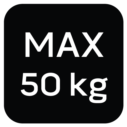 Opaski zaciskowe ogrodowe 7,6 x 380mm, 50 szt., brązowe