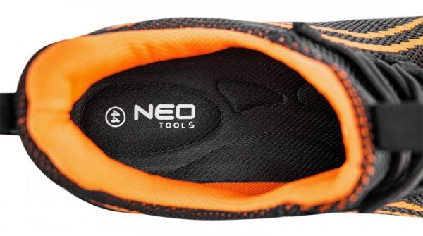 Półbuty robocze S1 SR Neo Air, stalowy podnosek, pomarańczowe, rozmiar 42