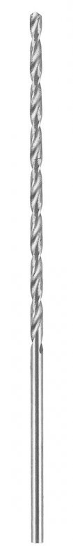 Wiertło do metalu HSS, DIN 340, przedłużane, 2 mm, 3 szt.