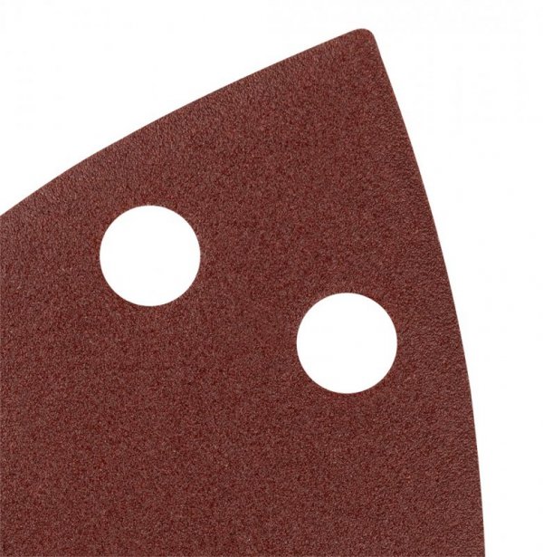Papiery ścierne na rzep, żelazko 102 x 152 mm, P180, 5 szt., z 11 otworami