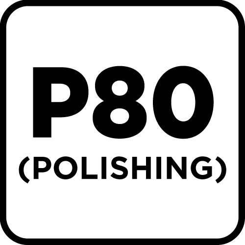 Papiery ścierne na rzep, żelazko 102 x 152 mm, P80, 5 szt., z 11 otworami