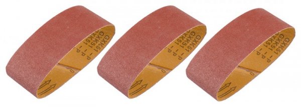 Pasy bezkońcowe 75 x 457 mm, P120, 3 szt.