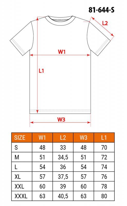 T-shirt OUTDOOR, las, rozmiar S