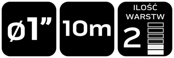 Wąż tłoczny do pomp zatapialnych fi 1&quot;, 10m