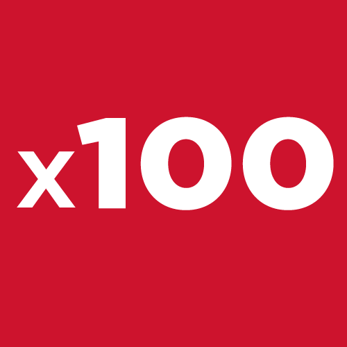 Końcówki wkrętakowe z uchwytem, zestaw 100 szt.