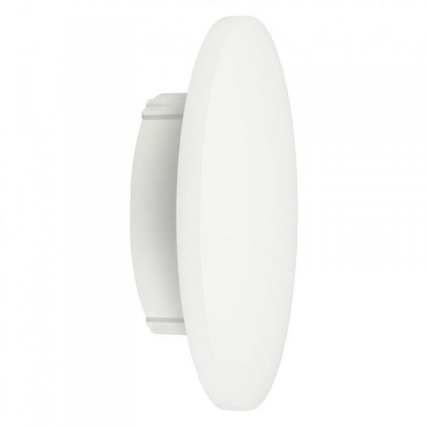 Oprawa Ścienna Kinkiet 6W V-TAC Bridgelux Biały Okrągły IP65 VT-741 3000K 660lm 2 Lata Gwarancji