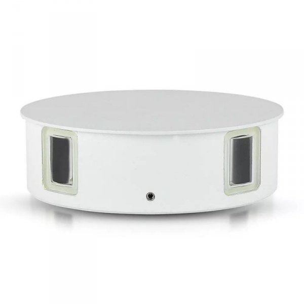 Oprawa Ścienna V-TAC 4W LED IP65 Biała Okrągła VT-706 3000K 440lm