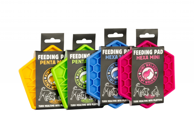 Kiwi Walker Penta Feeding Pad Mini – mata do lizania dla psa i kota pomarańczowa