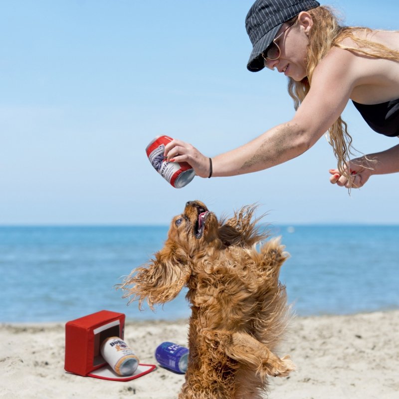 Nocciola Interaktywna zabawka dla psa LODÓWKA Z NAPOJAMI