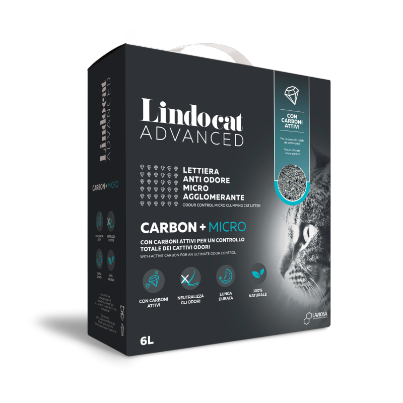 LINDOCAT Advanced Carbon+ Micro Żwirek 6L