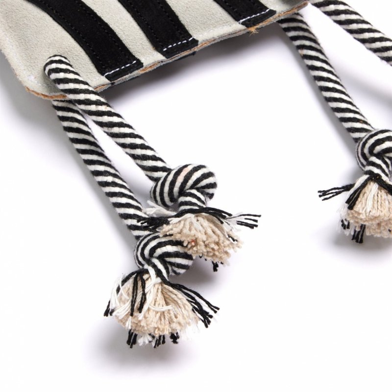 GREEN &amp; WILD'S Zambezi the Zebra zabawka ekologiczna dla psa