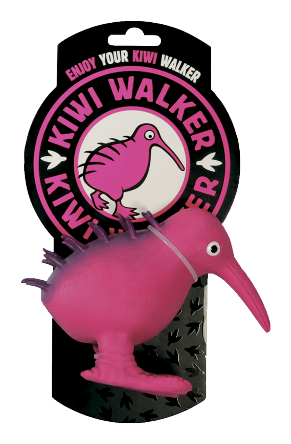 Kiwi Walker WHISTLE FIGURE zabawka dla psa M różowa