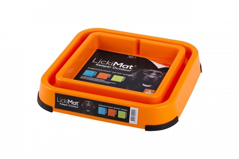 LickiMat® Outdoor Keeper™ pomarańczowy
