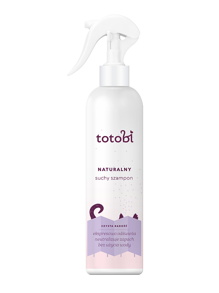 TOTOBI Naturalny suchy szampon do skóry i sierści psów i kotów