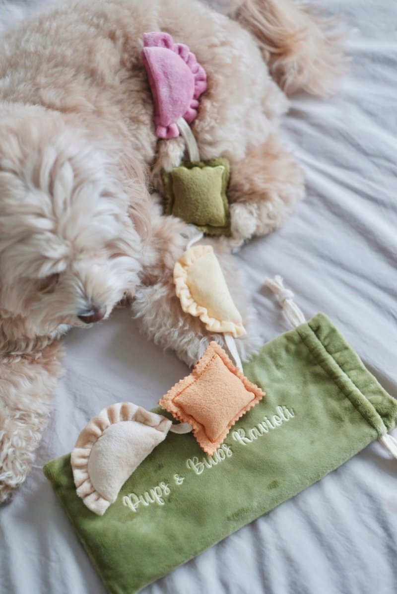 Pups &amp; Bubs RAVIOLI zabawka węchowa 