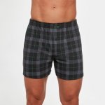 Luźne i Eleganckie bokserki w kratę Cornette 002/256 – 100% bawełny 100% komfortu 2XL