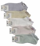 Zestaw pastelowych stopek dziewczęcych AuraVia 28-31 5 par