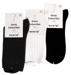 Prążkowane skarpety bawełniane.3 pary 38-41 wygoda w każdym kroku 
