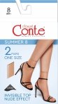 CONTE SUMMER 8 den – skarpetki z efektem bosej stopy