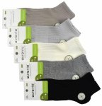Antybakteryjne skarpetki damskie – delikatne i przewiewne 5 par 38-41