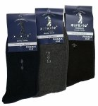 Ciepłe skarpetki męskie Aura.via Thermo z eleganckim znaczkiem-100% komfortu 43-46