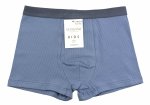Chłopięce bokserki Aura.Via KIDS niebieskie – bawełna 95%, rozmiar 14-15 lat