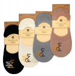 Stopki,piktogram kota, 4pary rozmiar35-38 Aura.via