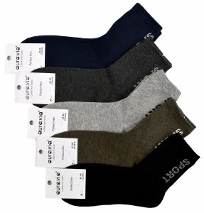 Zestaw 5 par skarpet męskich Aura.Via – komfort przez cały dzień 39-42 