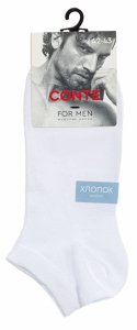 Krótkie Skarpety Męskie Stopki CONTE 40-41, Lekkie i Przewiewne