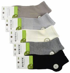 Antybakteryjne skarpetki damskie – delikatne i przewiewne 5 par 38-41