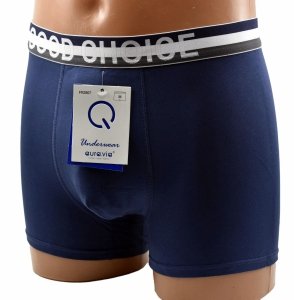 Aura.Via – granatowe bokserki GOOD CHOICE dla nowoczesnego mężczyzny, rozmiar 2XL