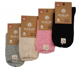 Skarpety znaczek zestaw 4 par r. 38-41 Aura.via