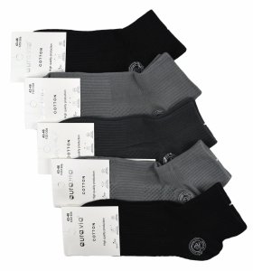 Skarpetki męskie sportowe i codzienne – komplet 5 par z bawełny 39-42 