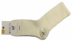 Grube skarpety damskie z wełną alpaki, prążkowane–idealne na zimę 35-38