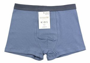 Chłopięce bokserki Aura.Via KIDS niebieskie – bawełna 95%, rozmiar 14-15 lat