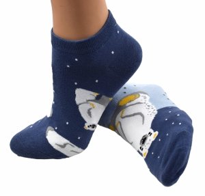 Skarpetki nie do pary Aura.Via – niedźwiedzie polarne i dobry humor 38-41 stopki