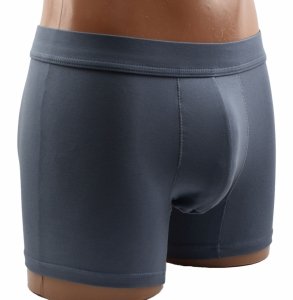 Męskie bokserki bawełniane ciemny denim – wygodne, gładkie i elastyczne, rozmiar M