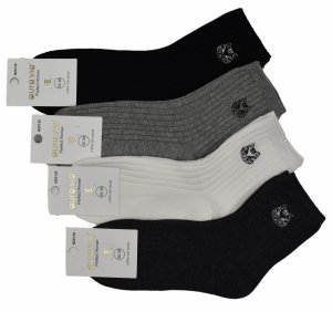 Skarpetki damskie z kotem – bawełniane, prążkowane Aura.Via 35-38