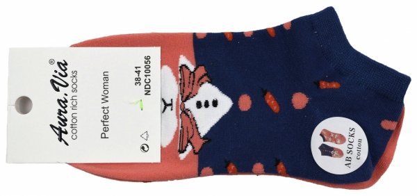 Stylowe stopki "Nie do pary" z króliczym motywem 38-41 AuraVia