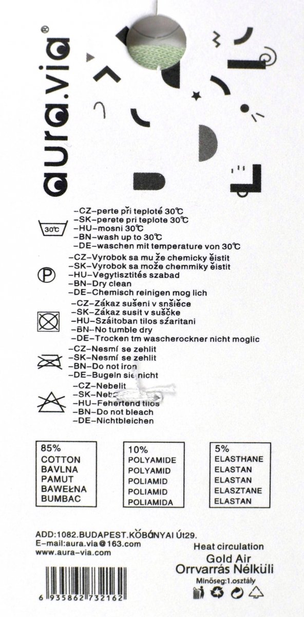 Stopki damskie Aura Via Bene – przewiewny zestaw do sneakersów 38-41