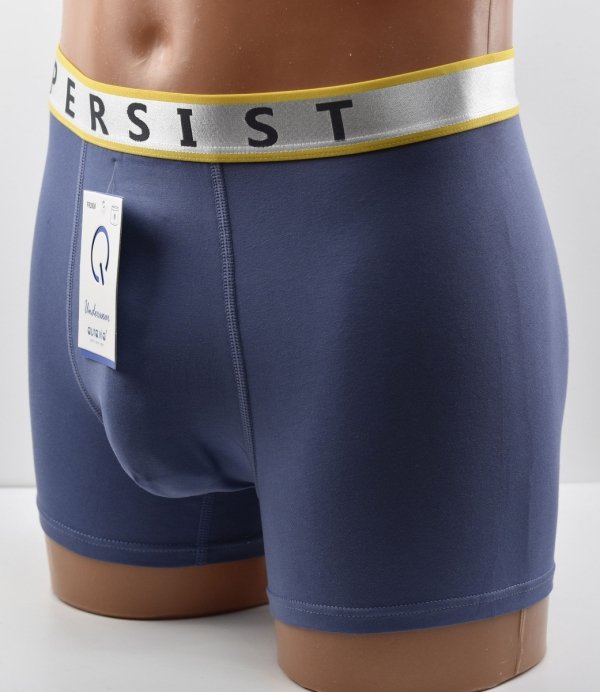 Bawełniane bokserki Aura.Via PERSIST to gwarancja trwałości, oddychającego materiału i stylowego wykończenia w kontrastowych barwach.