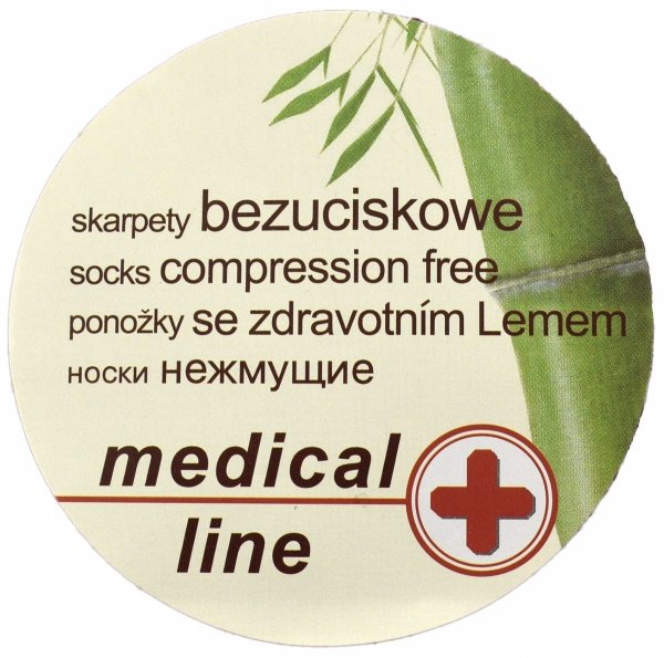 Skarpetki damskie na opuchnięte nogi Aura Via — bambusowe, bez ucisku, delikatne i elastyczne.