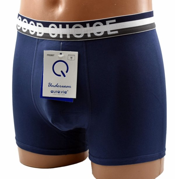 Aura.Via – granatowe bokserki GOOD CHOICE dla nowoczesnego mężczyzny, rozmiar 2XL