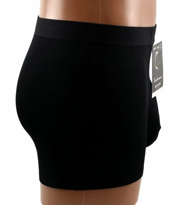 Bokserki bambusowe czarne – wygoda i świeżość każdego dnia, rozmiar 2XL