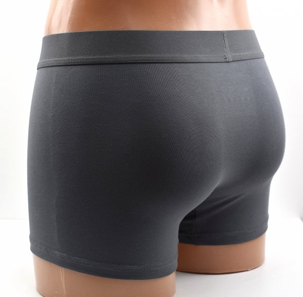 Auravia Cotton In – grafitowe bokserki męskie 95% bawełny, rozmiar XL