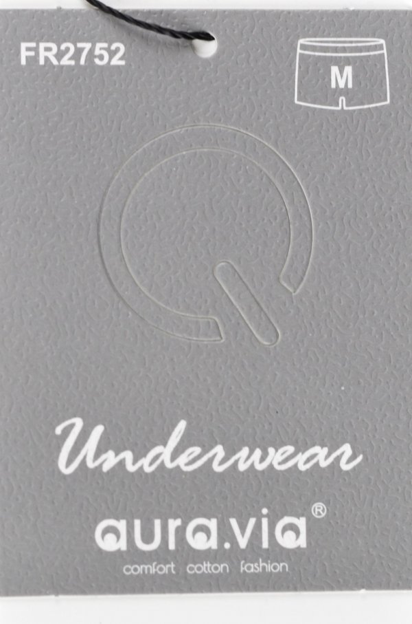 Bawełniane bokserki męskie Aura.Via w kolorze granatowym gwarantują wygodę, przewiewność i elegancki wygląd każdego dnia.