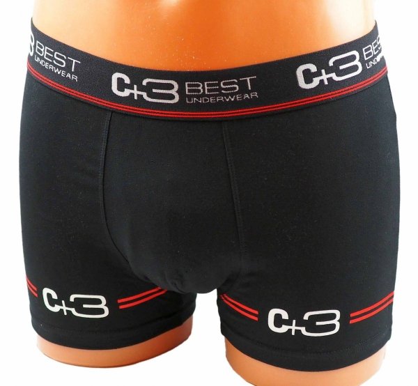 Bawełniane bokserki męskie, jakość firmy C+3 w rozmiarze L