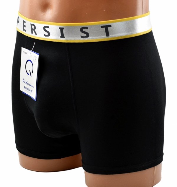 Bokserki męskie AuraVia–stylowy model z ozdobnym pasem PERSIST, 3XL