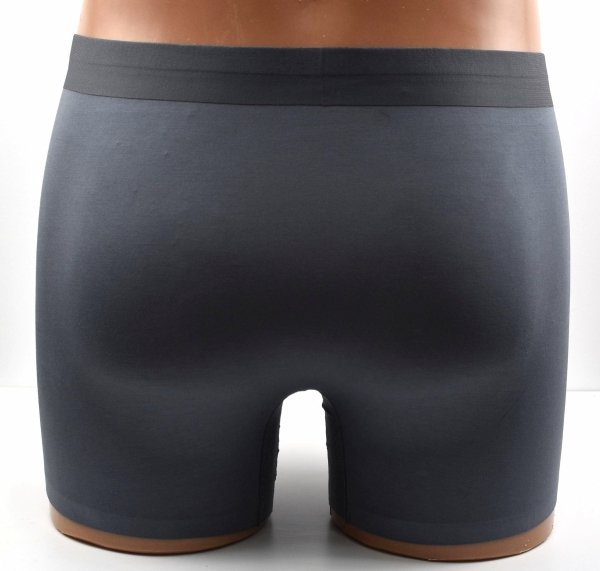 Grafitowe bambusowe 90% bokserki męskie AuraVia–naturalny komfort, rozmiar XL